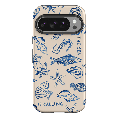Sea Call Printed Phone Cases Google Pixel 10 Pro / Armoured by Cass Deller - The Dairy