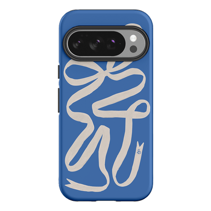 Something Blue Ribbon Printed Phone Cases Google Pixel 10 Pro / Armoured by Jasmine Dowling - The Dairy
