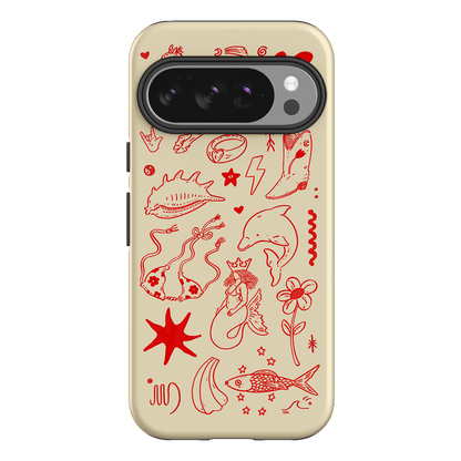 Spiced Cowboy Cream Printed Phone Cases Google Pixel 10 Pro / Armoured by Easty Beasty - The Dairy