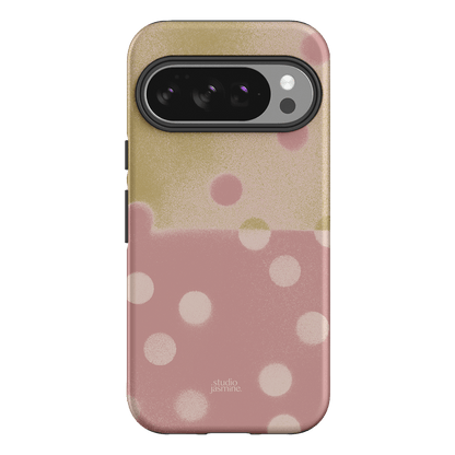 Strawberry Polka Dot Printed Phone Cases Google Pixel 10 Pro / Armoured by Jasmine Dowling - The Dairy