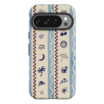 Summer Snacks Blue Printed Phone Cases Google Pixel 10 Pro / Armoured by Charlie Taylor - The Dairy