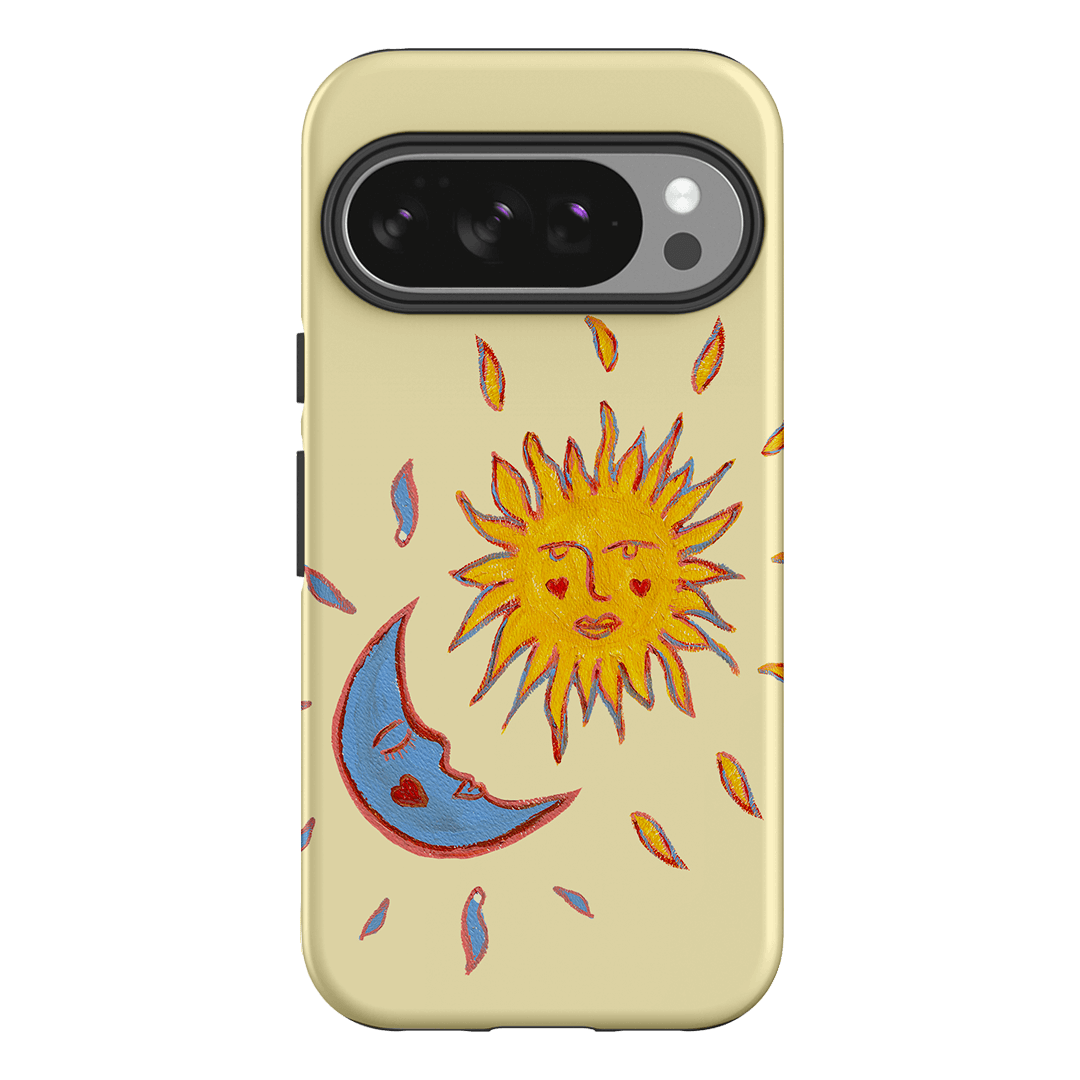 Sun & Moon Yellow Printed Phone Cases Google Pixel 10 Pro / Armoured by BG. Studio - The Dairy