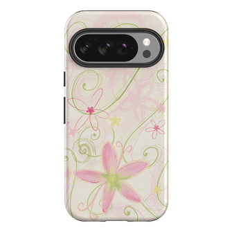 Swirl Pink Printed Phone Cases Google Pixel 10 Pro / Armoured by Kayla Carr - The Dairy