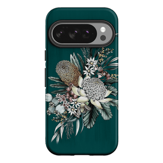 Teal Native Printed Phone Cases Google Pixel 10 Pro / Armoured by Typoflora - The Dairy