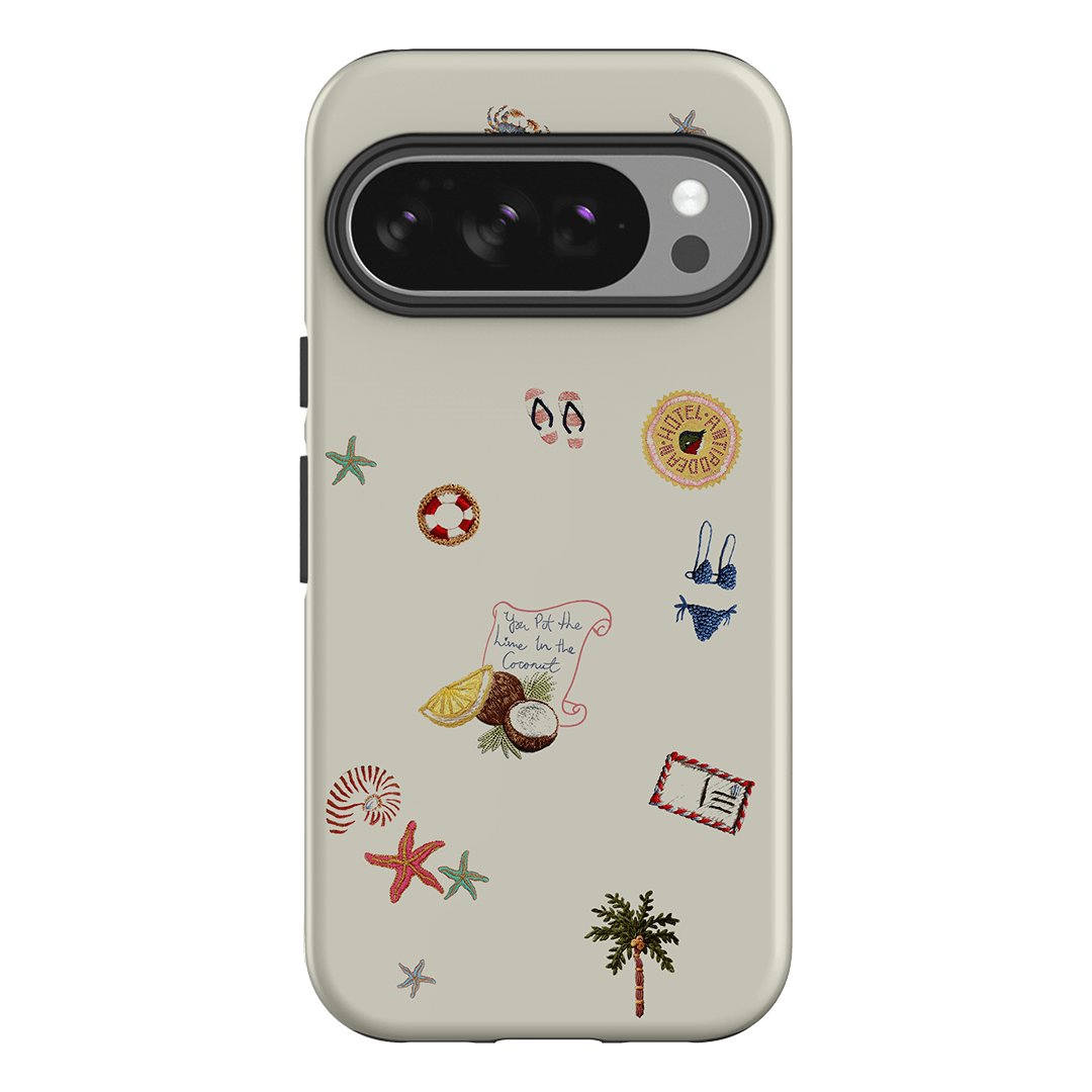 Vacay All Day Cream Printed Phone Cases by Antipodean - The Dairy