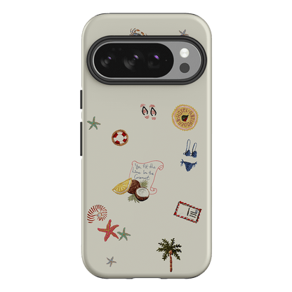 Vacay All Day Cream Printed Phone Cases by Antipodean - The Dairy