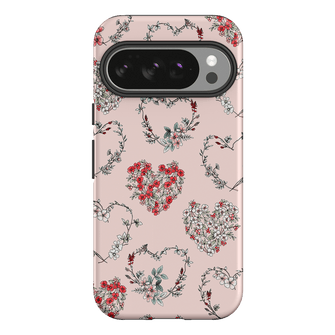 Wild Heart Wreath Printed Phone Cases Google Pixel 10 Pro / Armoured by Typoflora - The Dairy