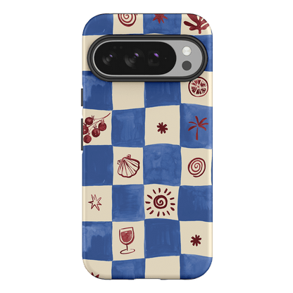 Afternoon Mezze Cornflower Printed Phone Cases Google Pixel 10 Pro XL / Armoured by Charlie Taylor - The Dairy