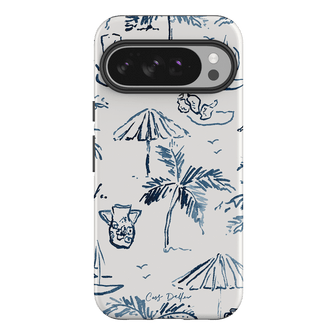 Balmy Blue Printed Phone Cases Google Pixel 10 Pro XL / Armoured by Cass Deller - The Dairy