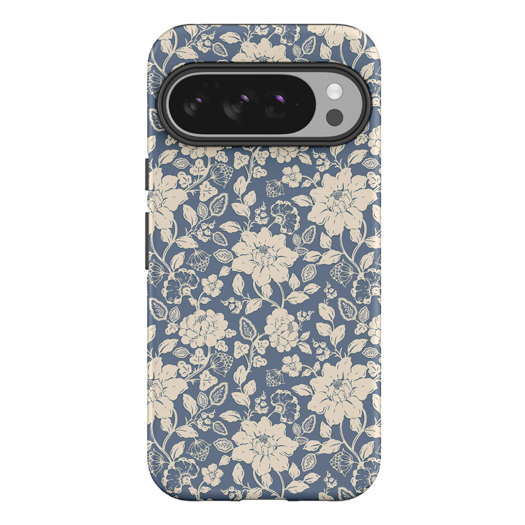 Blue Garden Printed Phone Cases Google Pixel 10 Pro XL / Armoured by Kasiags Art - The Dairy