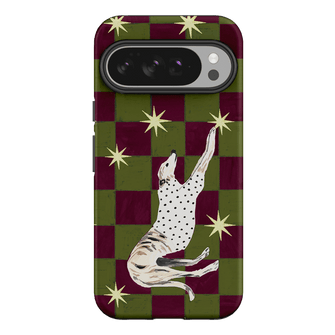 Check Greyhound Green Printed Phone Cases Google Pixel 10 Pro XL / Armoured by Lisa Hu - The Dairy