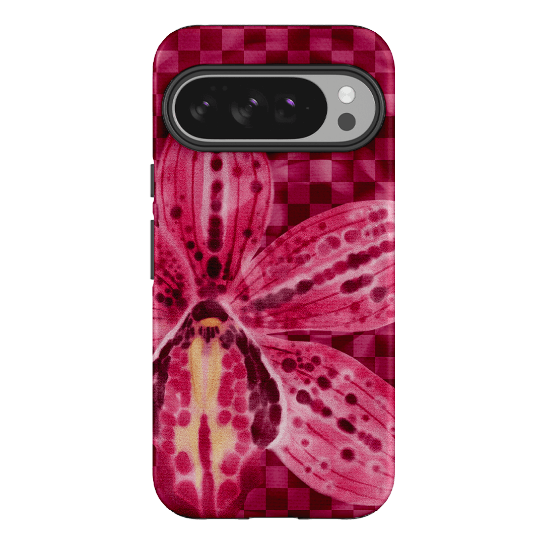 Check Orchid Printed Phone Cases Google Pixel 10 Pro XL / Armoured by Sally Hungerford - The Dairy