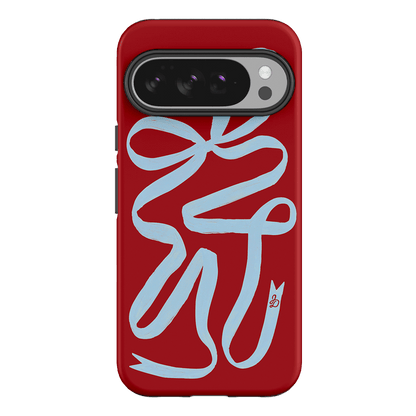 Cottage Ribbon Printed Phone Cases Google Pixel 10 Pro XL / Armoured by Jasmine Dowling - The Dairy