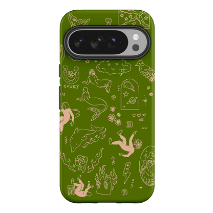 Easty Flash Green Printed Phone Cases Google Pixel 10 Pro XL / Armoured by Easty Beasty - The Dairy