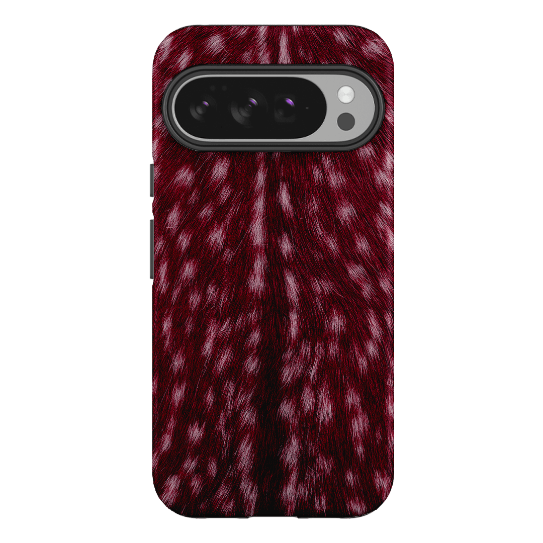 Fawn Burgundy Printed Phone Cases Google Pixel 10 Pro XL / Armoured by The Dairy - The Dairy
