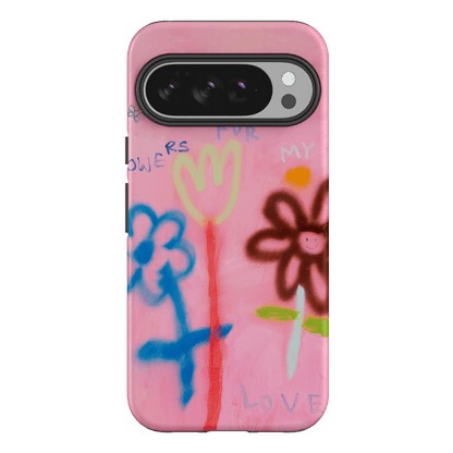 Flowers Printed Phone Cases Google Pixel 10 Pro XL / Armoured by Kate Eliza - The Dairy