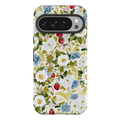 Garden Strawberries Printed Phone Cases Google Pixel 10 Pro XL / Armoured by Ellie Mae - The Dairy