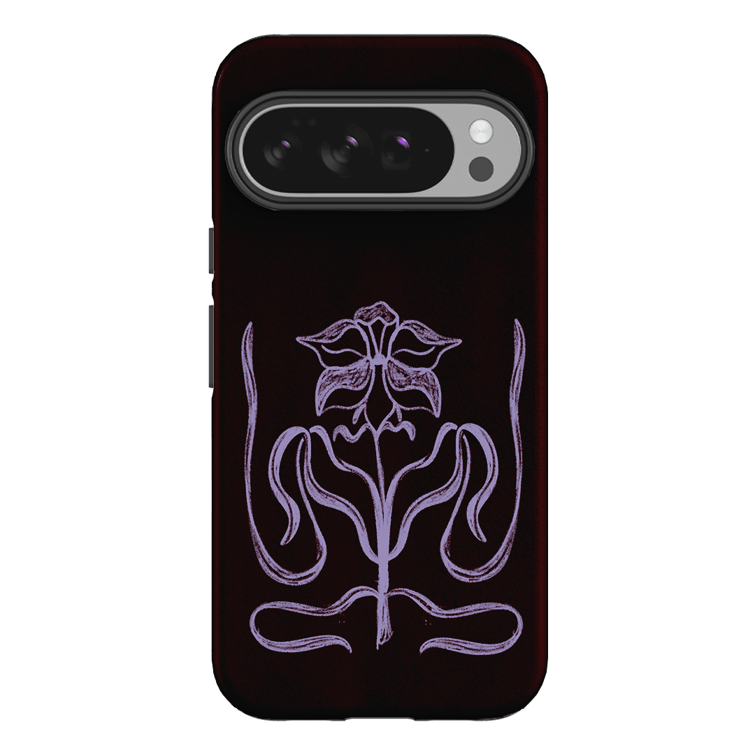 Growth Burgundy Printed Phone Cases by The Dairy - The Dairy