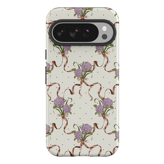 Hydrangea Ribbon Printed Phone Cases Google Pixel 10 Pro XL / Armoured by Veronica Tucker - The Dairy