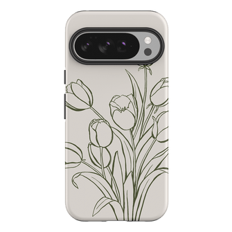 Inked Tulips Printed Phone Cases Google Pixel 10 Pro XL / Armoured by Typoflora - The Dairy