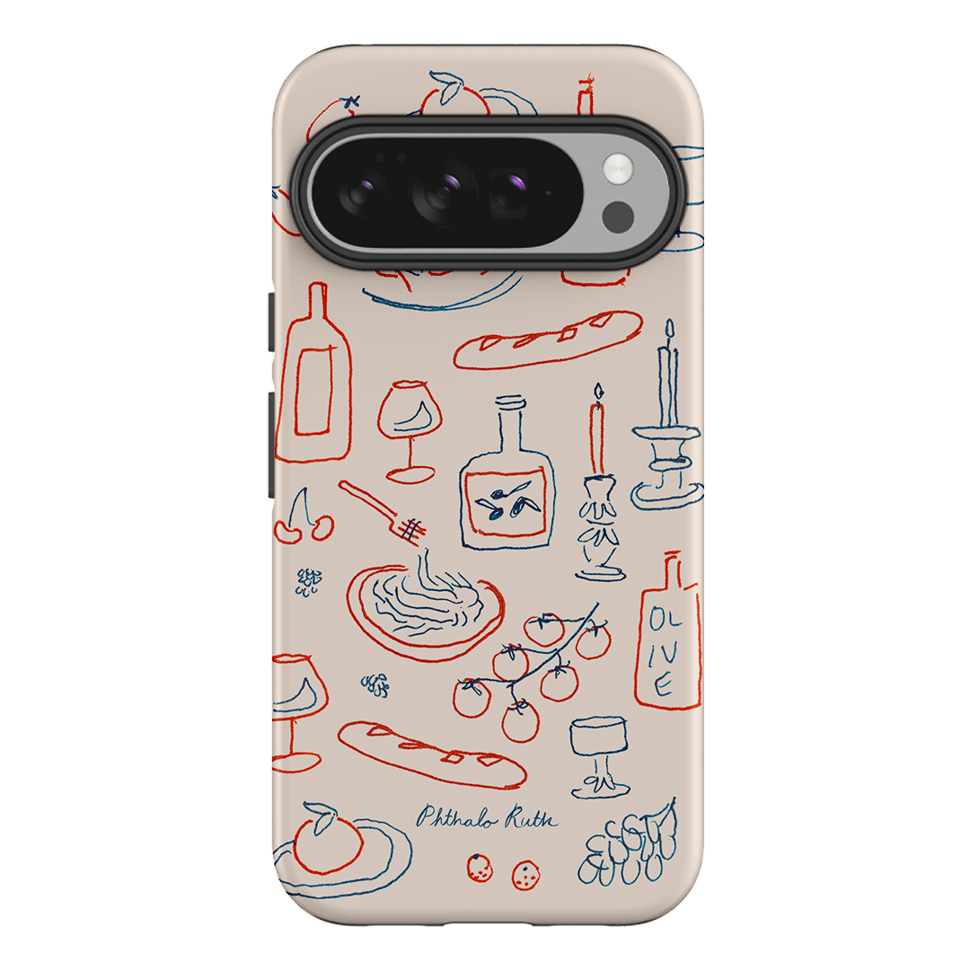 Italian Fare Printed Phone Cases Google Pixel 10 Pro XL / Armoured by Phthalo Ruth - The Dairy