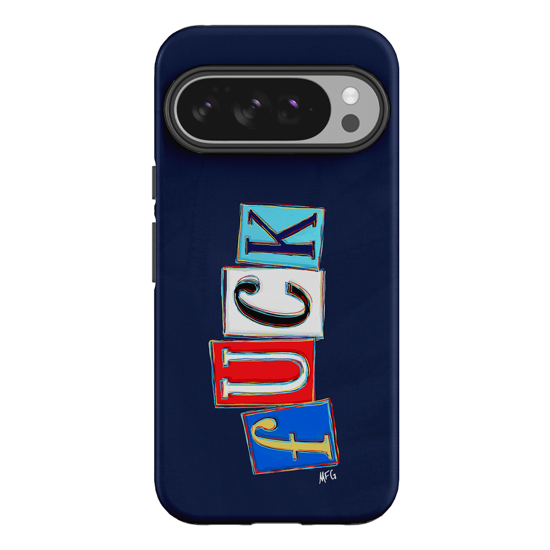 Lil Fcks Blue Printed Phone Cases Google Pixel 10 Pro XL / Armoured by Margarbs Art - The Dairy