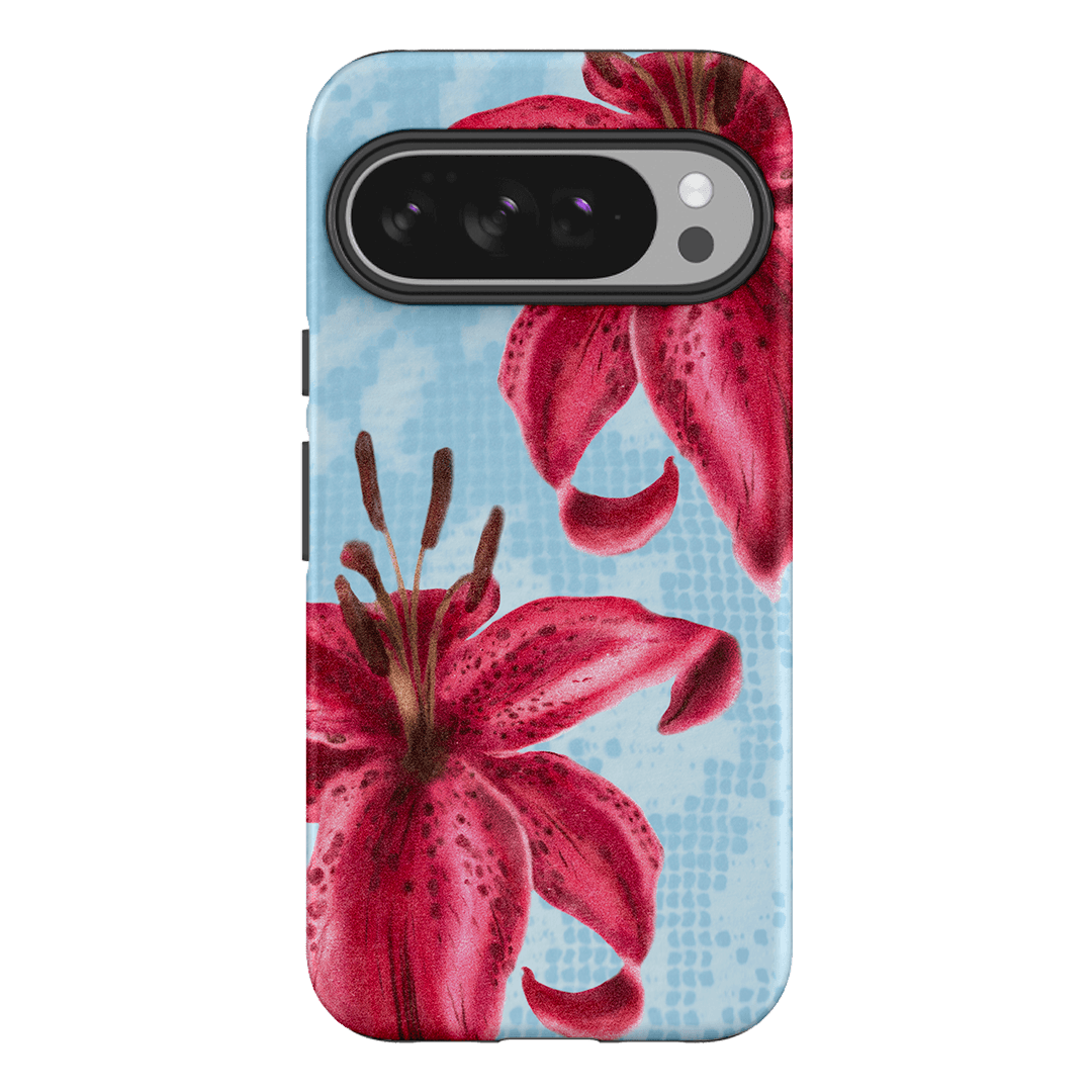 Lillies Printed Phone Cases Google Pixel 10 Pro XL / Armoured by Sally Hungerford - The Dairy