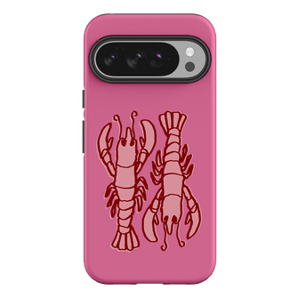 Lobster Love Pink Printed Phone Cases Google Pixel 10 Pro XL / Armoured by The Dairy - The Dairy