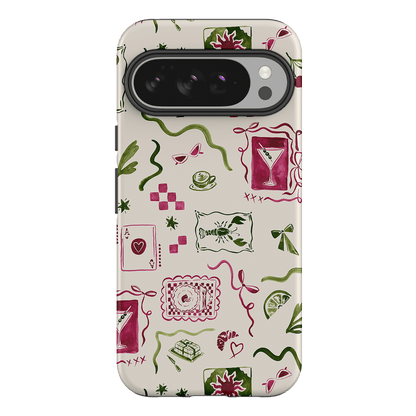 Martini Gal Printed Phone Cases Google Pixel 10 Pro XL / Armoured by Charlie Taylor - The Dairy