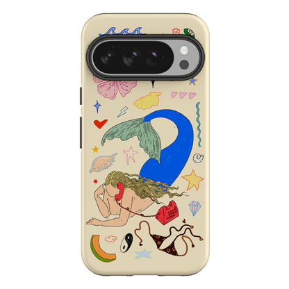 Mermaid Salad Cream Printed Phone Cases Google Pixel 10 Pro XL / Armoured by Easty Beasty - The Dairy