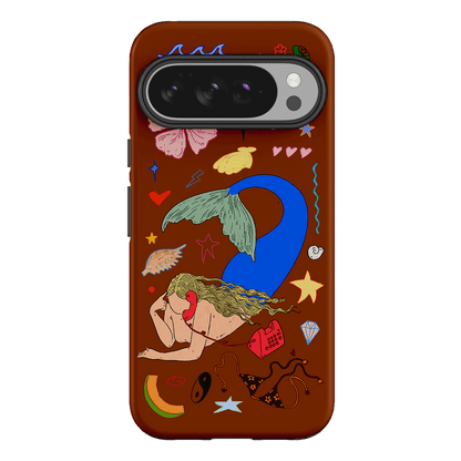 Mermaid Salad Chocolate Printed Phone Cases Google Pixel 10 Pro XL / Armoured by Easty Beasty - The Dairy