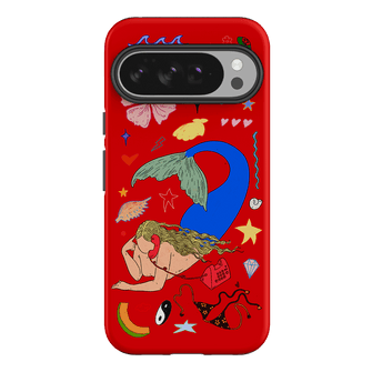 Mermaid Salad Scarlet Printed Phone Cases Google Pixel 10 Pro XL / Armoured by Easty Beasty - The Dairy