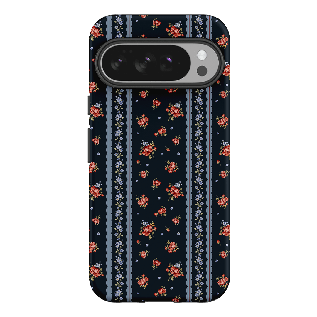 Midnight Stripe Printed Phone Cases Google Pixel 10 Pro XL / Armoured by Kasiags Art - The Dairy