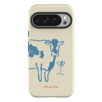 Mootini Blue Printed Phone Cases Google Pixel 10 Pro XL / Armoured by Phthalo Ruth - The Dairy