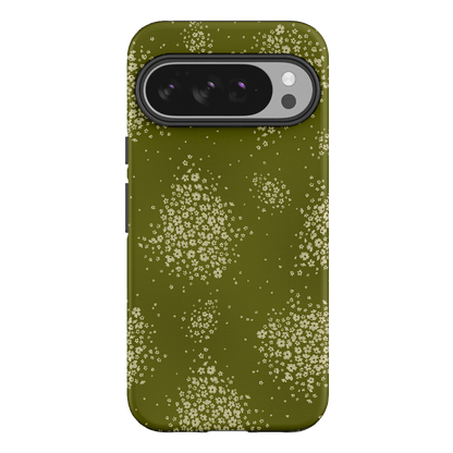 Olive Bloom Printed Phone Cases Google Pixel 10 Pro XL / Armoured by Veronica Tucker - The Dairy