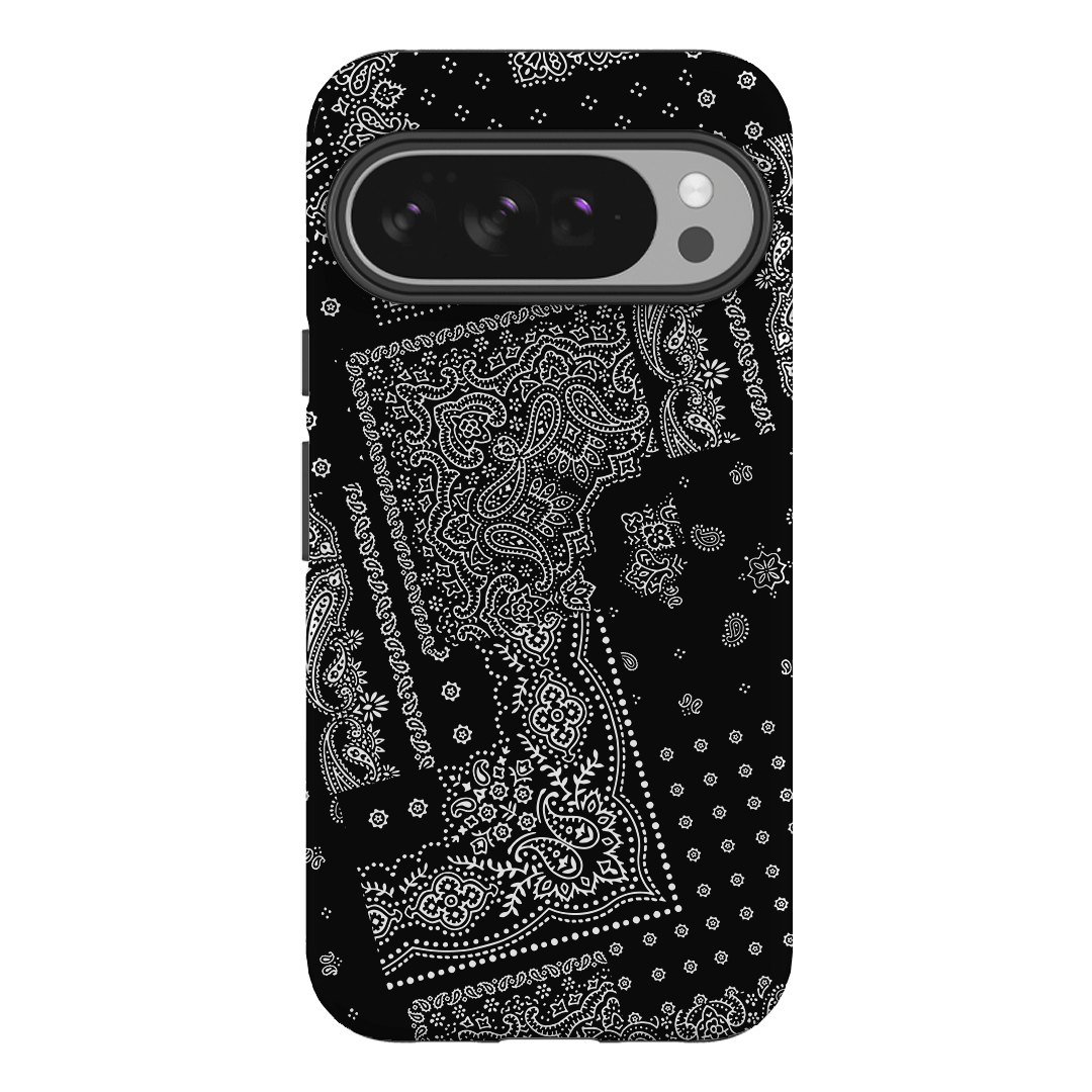 Paisley Noir Printed Phone Cases Google Pixel 10 Pro XL / Armoured by The Dairy - The Dairy