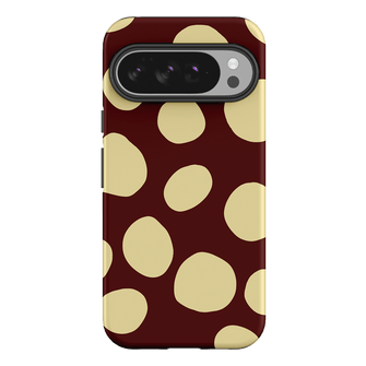 Pebbles Burgundy Butter Printed Phone Cases Google Pixel 10 Pro XL / Armoured by Veronica Tucker - The Dairy