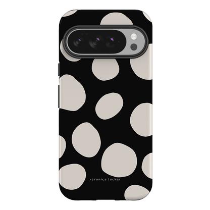 Pebbles Noir Printed Phone Cases Google Pixel 10 Pro XL / Armoured by Veronica Tucker - The Dairy