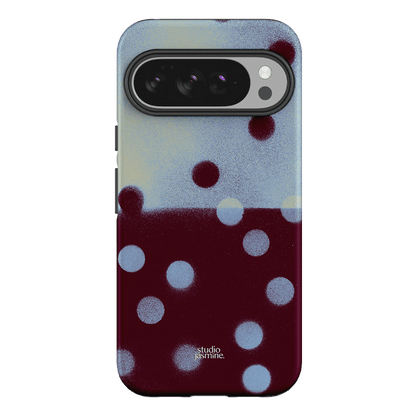 Plum Polka Dot Printed Phone Cases Google Pixel 10 Pro XL / Armoured by Jasmine Dowling - The Dairy
