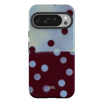 Plum Polka Dot Printed Phone Cases Google Pixel 10 Pro XL / Armoured by Jasmine Dowling - The Dairy