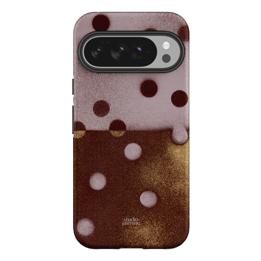 Rust Polka Dot