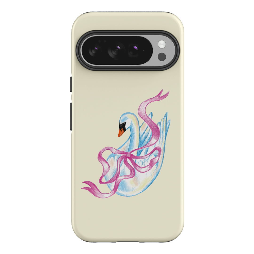 Satin Swan Printed Phone Cases Google Pixel 10 Pro XL / Armoured by Femke Studio - The Dairy
