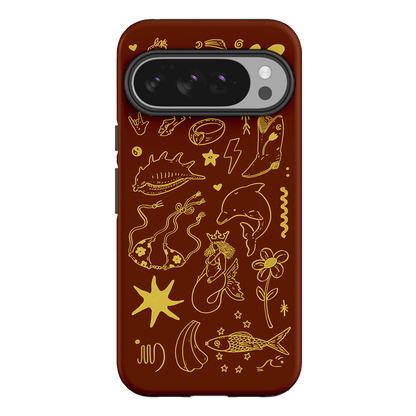Spiced Cowboy Chocolate Printed Phone Cases Google Pixel 10 Pro XL / Armoured by Easty Beasty - The Dairy