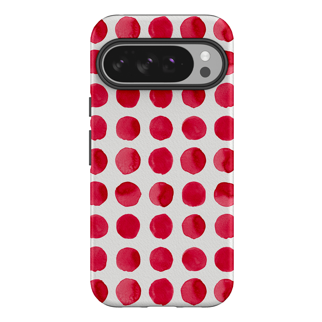 Spots in Red Printed Phone Cases by The Dairy - The Dairy