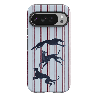 Stripey Hounds Printed Phone Cases Google Pixel 10 Pro XL / Armoured by Lisa Hu - The Dairy