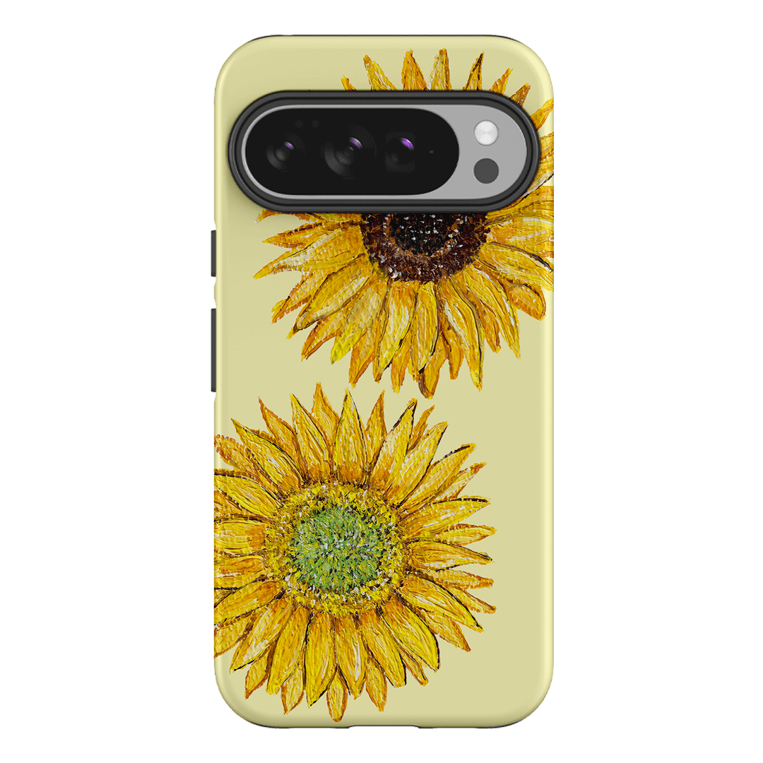 Sunflower Yellow Printed Phone Cases Google Pixel 10 Pro XL / Armoured by BG. Studio - The Dairy