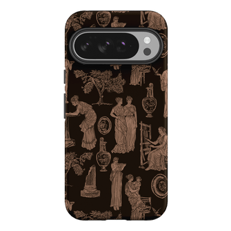 Symposium Burnt Umber Printed Phone Cases Google Pixel 10 Pro XL / Armoured by Veronica Tucker - The Dairy