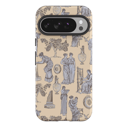 Symposium Alabaster Printed Phone Cases Google Pixel 10 Pro XL / Armoured by Veronica Tucker - The Dairy