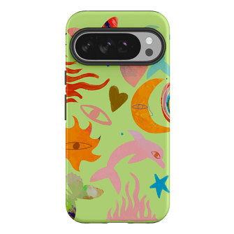 Tattoos Green Printed Phone Cases Google Pixel 10 Pro XL / Armoured by Kate Eliza - The Dairy