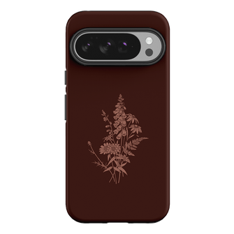 Wildflowers Mocha Printed Phone Cases Google Pixel 10 Pro XL / Armoured by Typoflora - The Dairy